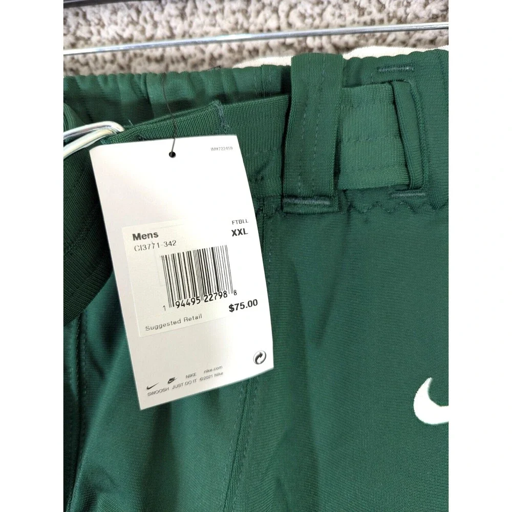 Nike Team Apparel Football Pants Mens XXL‎ Green NWT CI3771-342